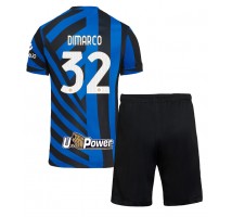 Inter Milan Federico Dimarco #32 Koszulka Podstawowa dzieci 2024-25 Krótki Rękaw (+ krótkie spodenki)